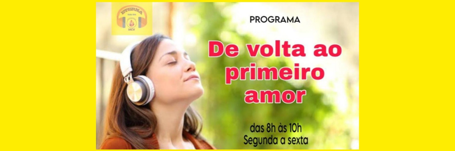 Programação ao vivo, com o Ap. Ranilson